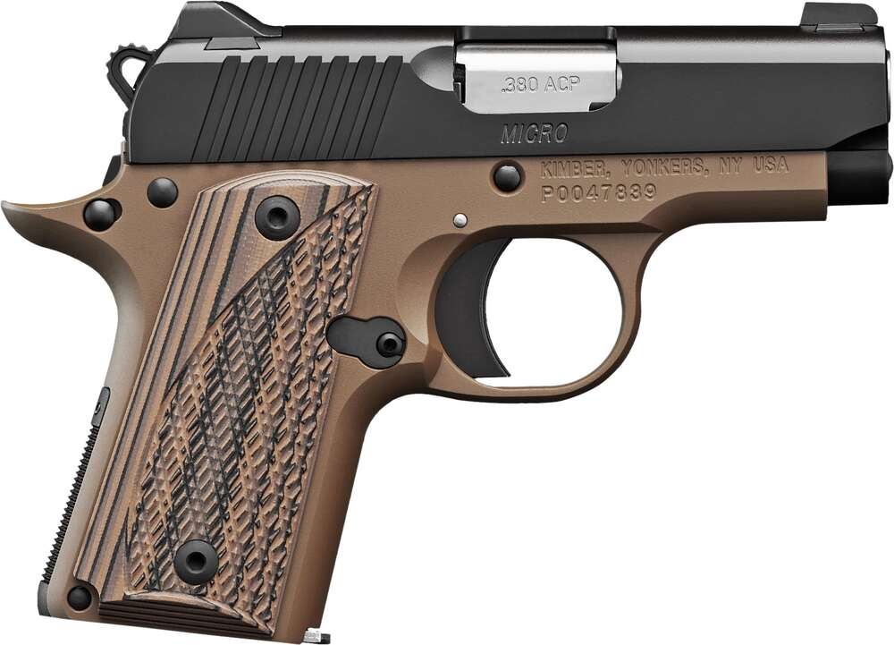 Handguns Kimber America Micro 380 380ACP KMB MICRO 380 DN 380ACP 2.75B • Model: Micro 380